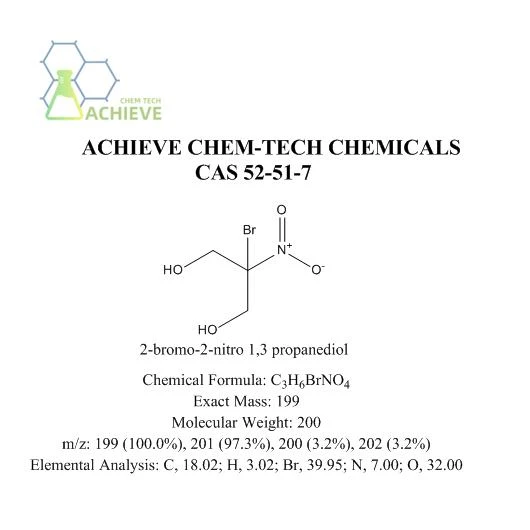 2-Bromo-2-Nitro 1,3 Propanediol CAS 52-51-7