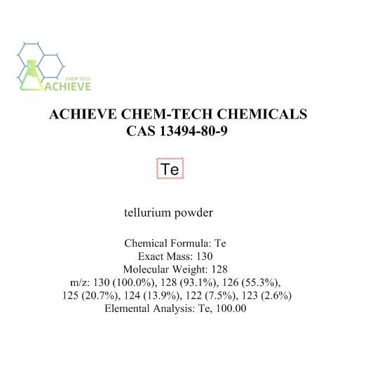 Tellurium Powder Cas 13494-80-9