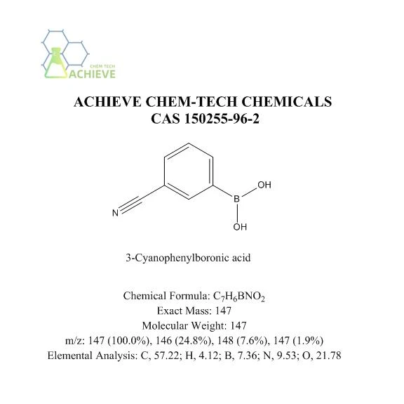 Asam 3-Sianofenilboronat CAS 150255-96-2