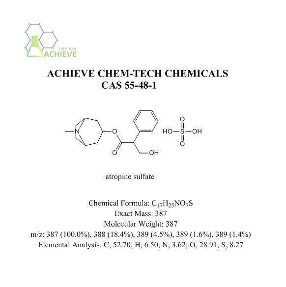 Bubuk Atropin Sulfat CAS 55-48-1