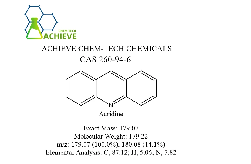 Acridine structure | Shaanxi BLOOM Tech Co., Ltd Acridine structure | Shaanxi BLOOM Tech Co., Ltd