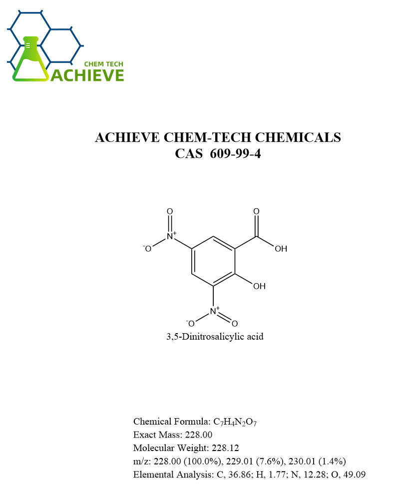 35-Dinitrosalicylic acid CAS 609-99-4 | Shaanxi BLOOM Tech Co., Ltd 35-Dinitrosalicylic acid CAS 609-99-4 | Shaanxi BLOOM Tech Co., Ltd