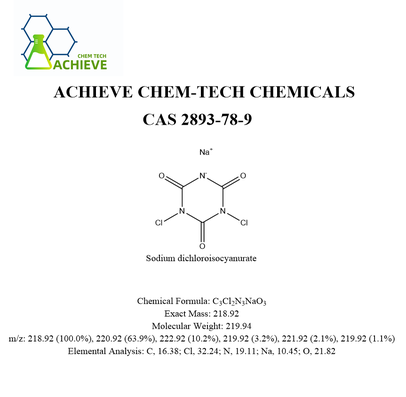 Sodium Dichloroisocyanurate sturcture CAS 2893-78-9 | Shaanxi BLOOM Tech Co., Ltd Sodium Dichloroisocyanurate sturcture CAS 2893-78-9 | Shaanxi BLOOM Tech Co., Ltd